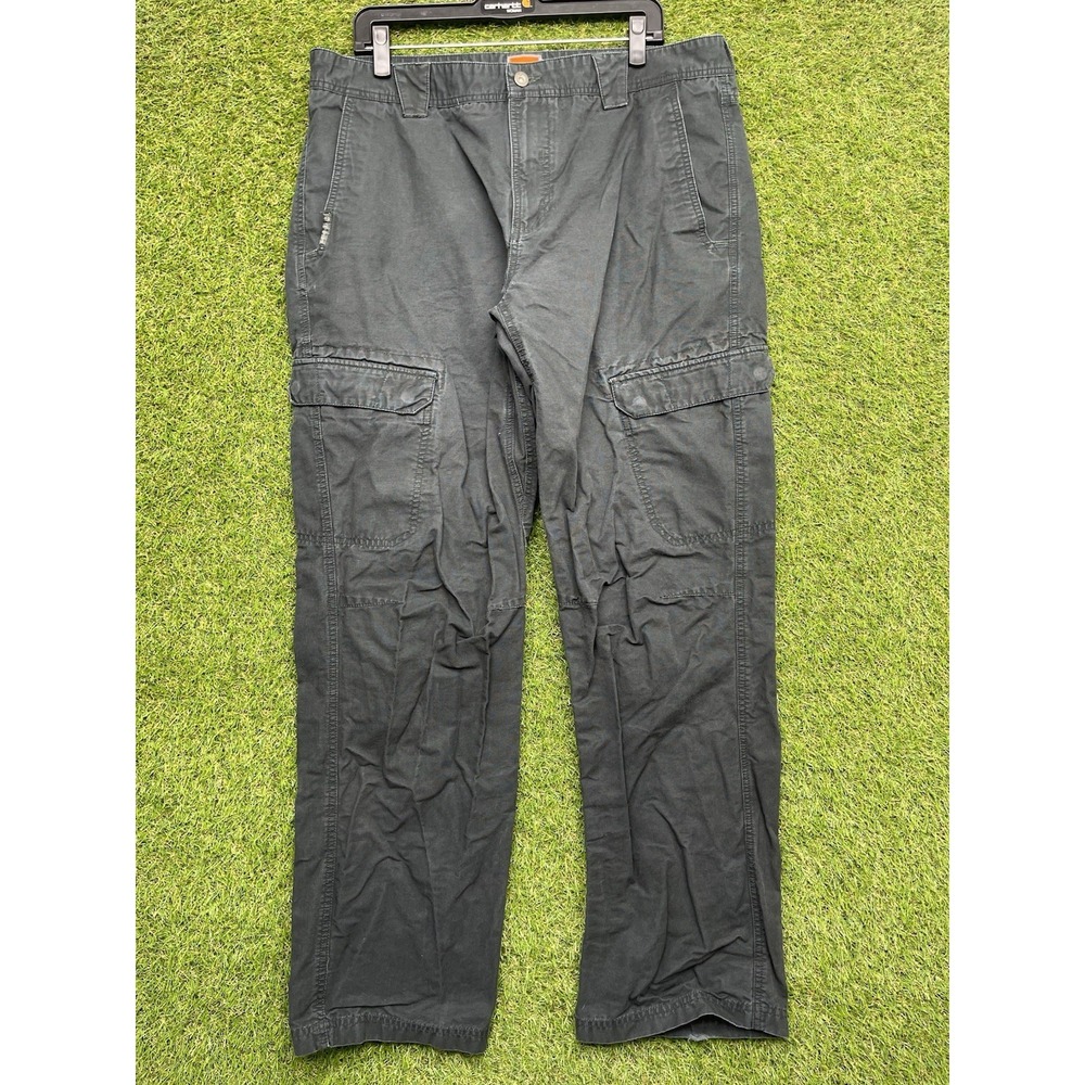 Merrell Hiking Pants Mens 38 38x33 Lightweight Stretch Outdoor Trail Khaki Black